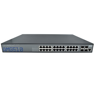 AMG510-24GAT-4XS-P460 Commercial 28 Port PoE Managed Switch