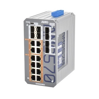 AMG570-12GAT-8S-P360 Industrial 20 Port PoE Managed Switch