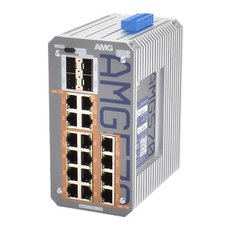 AMG570-16GAT-4S-P360 Industrial 20 Port PoE Managed Switch