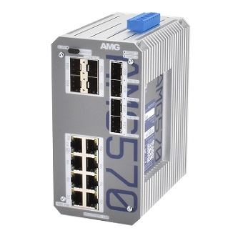 AMG570-8G-8S Industrial 16 Port Managed Switch