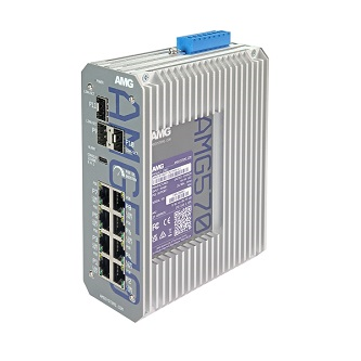 AMG570-8GAT-3S-P90-LV Industrial 11 Port PoE Managed Switch