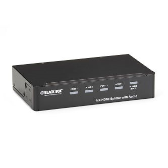 AVSP-HDMI1X4 1X4 HDMI SPLITTER WITH AUDIO