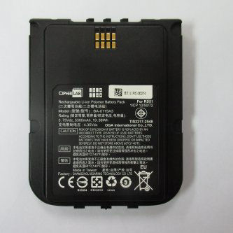 BRS51BATTERY1 CIPHERLAB, ACCESSORY, LITHIUM ION BATTERY MODULE F CIPHERLAB, ACCESSORY, LITHIUM ION BATTERY MODULE FOR RS51 SERIES MOBILE COMPUTERS, 5300 mAh WITH NFC ANTENNA<br />RS51 Battery - 5300mAh<br />CIPHERLAB, ACCESSORY, LITHIUM ION BATTERY MODULE FOR RS51 SERIES MOBILE COMPUTERS, 5300 MAH WITH NFC ANTENNA<br />CIPHERLAB, ACCESSORY, LITHIUM ION BATTERY MODULE FOR RS51 SERIES MOBILE COMPUTERS, 5300 MAH WITH NFC ANTENNA - SAME AS BRS50BATTERY1,BRS51BATTERY5, BRS51BAT00007, BRS51BAT00008, BRS51BAT00010,