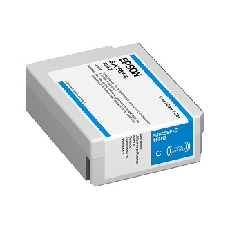C13T58H220 EPSON, CONSUMABLES, SJIC56P 40ML CYAN INK CARTRIDGE<br />D3800 40ML BLACK GLOSS INK CARTRIDGE<br />D3800 40ML CYAN GLOSS INK CARTRIDGE<br />EPSON, CW-D3800, CONSUMABLES, SJIC56P 40ML CYAN INK CARTRIDGE