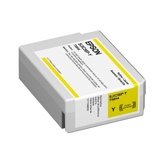 C13T58H420 EPSON, CONSUMABLES, SJIC56P 40ML YELLOW INK CARTRIDGE<br />D3800 40ML CYAN INK CARTRIDGE<br />D3800 40ML YELLOW INK CARTRIDGE<br />EPSON, CW-D3800, CONSUMABLES, SJIC56P 40ML YELLOW INK CARTRIDGE
