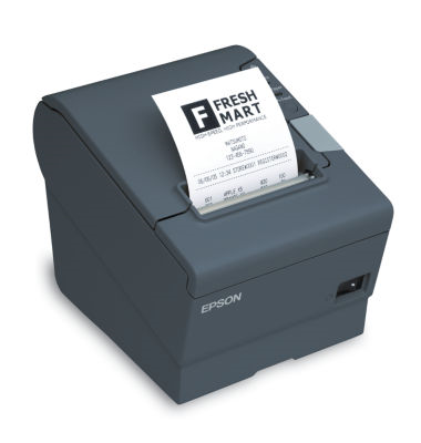 C31C636363 RESTICK80 WPS STICKY RECEIPT SER TM-T88IV ReStick Liner-Free Label Printer (80mm, Serial Interface, Liner Free with PS180) - Color: Dark Gray EPSON, TM-T88 RESTICK, 80MM, THERMAL RECEIPT PRINTER, SERIAL INTERFACE, EPSON DARK GRAY, 2 COLOR CAPABLE, PS-180 INCLUDED TM T88IV RESTICK THERMAL 80MM RESTICK SERIAL A/C PWR SUP INCL EDG Epson TM-T Printers T88IV RESTICK,EDG,80MM,SERIAL, W/PS180,LINER FREE LABEL PRTR T88IV RESTICK,EDG,80MM,SERIAL,W/PS180,LI TM-T88 - Receipt Printer - Monochrome - Thermal Line - 5.91in/second (150mm) graphics and text - 203 dpi x 203 dpi T88IV Restick, Liner-Free, 80mm, Serial, Power Supply, Dark Gray T88IV Restick - Liner-Free Label Printer, Thermal, 80mm, Serial, Dark Gray, Power Supply