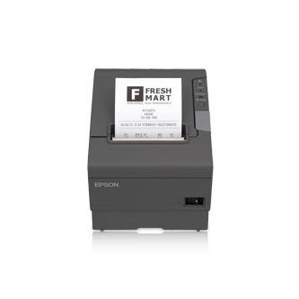 C31CA85084 TM-T88V GRY SER/USB IFC PS-180-343 TM-T88V Thermal Receipt Printer (Serial and USB, Energy Star with PS180) - Color: Dark Gray TM-T88V - Receipt Printer - Monochrome - Thermal line - 11.8in/second (300mm) graphics and text; 2.4in/second for ladder and 2D barcodes - Serial; USB EPSON, TM-T88V, THERMAL RECEIPT PRINTER - ENERGY STAR RATED, EPSON DARK GRAY, USB & SERIAL INTERFACES, PS-180 POWER SUPPLY, REQUIRES A CABLE TM-T88V Thermal Receipt Printer (Serial and USB, Energy Star with PS180 - See New mPOS C31CA85A9932) - Color: Dark Gray TM-T88V Thermal Receipt Printer (Serial and USB, Power Supply, Dark Gray) TM-T88V-084 SER+USB EDG PWR ENERGY STAR Epson TM-T Printers T88V,THML RCPT,SERIAL/USB,EDG,W/PS T88V,SERIAL & USB,DARK GREY,W/PWR SUPPLY,THERMAL RECEIPT CUST TMT-88V SER EDG ONLY US EPSON, TM-T88V, THERMAL RECEIPT PRINTER - ENERGY STAR RATED, EPSON DARK GRAY, USB & SERIAL INTERFACES, PS-180 POWER SUPPLY, REQUIRES A CABLE (MEV) The TM-T88V POS thermal printer is the latest addition to Epson"s industry-leading<