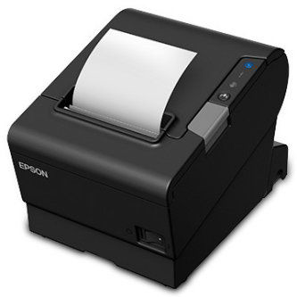 C31CE94A9912 T88VI - Thermal Receipt Printer with Cloud Support, 80mm, Laird Beacon (BT820), Serial/Ethernet/USB, Black, Power Supply EPSON, TM-T88VI, THERMAL RECEIPT PRINTER WITH AUTO<br />T88VI,THRML,BEACON,SERIAL/ENET/USB,BLACK<br />EPSON, TM-T88VI, THERMAL RECEIPT PRINTER WITH AUTOCUTTER, BLACK, SERIAL, S01, LAIRD BEACON, BT820, POWER SUPPLY INCLUDED