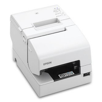C31CG62031 H6000V - Multifunction Receipt/Slip/Checking Processing Printer, Micr and Endorsement, Serial/USB/Ethernet, White, with Power Supply EPSON, H6000V-031:MICR & EP;POWER SUPPLY;SERIAL;ES EPSON, TM-H6000V-031, MULTIFUNCTION PRINTER, BUILT<br />H6000V,MICR/ENDOR,SER-USB-ETH,WHITE,W/PS<br />EPSON, TM-H6000V-031, MULTIFUNCTION PRINTER, BUILT-IN USB & ETHERNET INTERFACES, WITH MICR & ENDORSEMENT, SERIAL, S01, WHITE, INCLUDES POWER SUPPLY, PS-180
