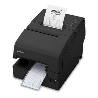 C31CG62032 H6000V - Multifunction Receipt/Slip/Checking Processing Printer, Micr and Endorsement, Serial/USB/Ethernet, Black, with Power Supply EPSON, H6000V-032:MICR & EP;POWER SUPPLY;SERIAL;ES EPSON, H6000V-032, MULTIFUNCTION PRINTER, WITH MIC EPSON, TM-H6000V-032, MULTIFUNCTION PRINTER, BUILT<br />H6000V,MICR/ENDOR,SER/USB/ENET,BLK,W/PS<br />EPSON, TM-H6000V-032, MULTIFUNCTION PRINTER, BUILT-IN USB & ETHERNET INTERFACES, WITH MICR & ENDORSEMENT, SERIAL, S01, BLK, INCLUDES POWER SUPPLY,PS-180