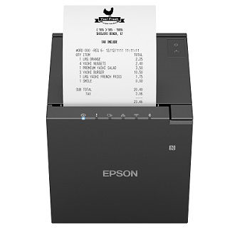 C31CK50012 M30III 3" receipt, USBA,B,C,ethernt, blk<br />EPSON, TM-M30III, THERMAL RECEIPT PRINTER, AUTOCUTTER, USB AND ETHERNET, EPSON BLACK, ENERGY STAR