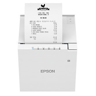 C31CK50021 M30III 3"recpt, USBA,B,C,eth,bt,wifi,wht<br />EPSON, TM-M30III, THERMAL RECEIPT PRINTER, AUTOCUTTER, BLUETOOTH, WIFI, USB, AND ETHERNET, EPSON WHITE, ENERGY STAR