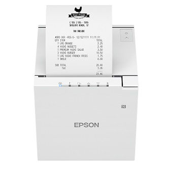 C31CK51021 M30III-H 3" rcpt,USBA,B,C,eth,bt,wifi,wt<br />EPSON, TM-M30III-H, THERMAL RECEIPT PRINTER, AUTOCUTTER, ETHERNT, USB, WIFI, AND BLUETOOTH, EPSON WHITE, ENERGY STAR