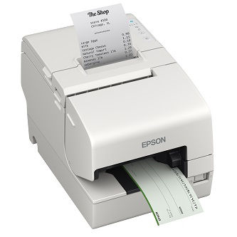 C31CL25031 TM-H6000VI-031:EP;SRL(S01);PS;ES;ENN8.5<br />EPSON, TM-H6000VI, MULTIFUNCTION PRINTER, BUILT-IN USB & ETHERNET INTERFACES, WITH MICR & ENDORSEMENT, SERIAL, S01, WHITE, INCLUDES POWER SUPPLY, PS-180<br />H6000VI,MICR/END USB/ENET/SER, P.S., WHT