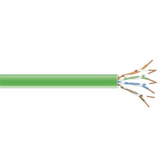 C6-CM-SLD-GN CAT6 BULK CABLE UTP PVC BOX GN 1000"