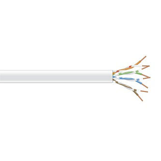 C6-CM-SLD-WH CAT6 BULK CABLE UTP PVC BOX WH 1000"