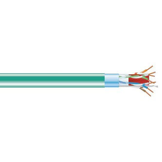 C6ABC50S-GN-1000 CAT6A BULK CABLE FUTP PVC GN 1000"