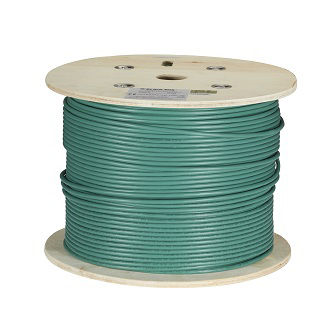 C6ABC50S-STR-GN-1000 CAT6A BULK CABLE SFTP PVC POE GN 1000"