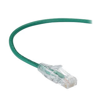 C6APC28-GN-02 CAT6A SNAGLESS PATCH CABLE UTP PVC GN 2"