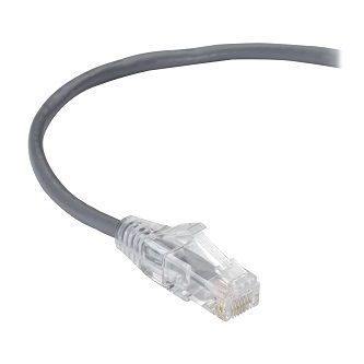 C6APC28-GY-10 CAT6A SNAGLSS PATCH CABLE UTP PVC GY 10"