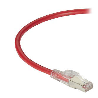 C6APC80S-RD-15 CAT6A LCK SNG PATCH CBL UFTP PVC RD 15"