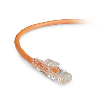 C6PC70-OR-100 CAT6 LCK SNG PATCH CBL UTP PVC OR 100"