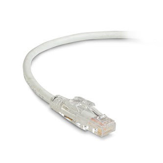 C6PC70-WH-06 CAT6 LCK SNAGLSS PATCH CBL UTP PVC WH 6"