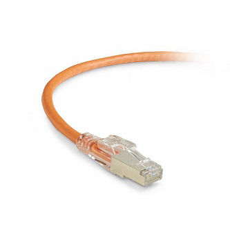 C6PC70S-OR-03 CAT6 LCK SNG PATCH CBL SFTP PVC OR 3"