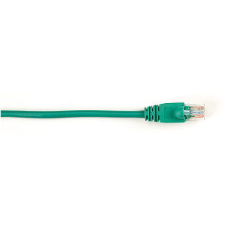 CAT5EPC-001-GN CAT5E SNAGLESS PATCH CABLE UTP PVC GN 1"