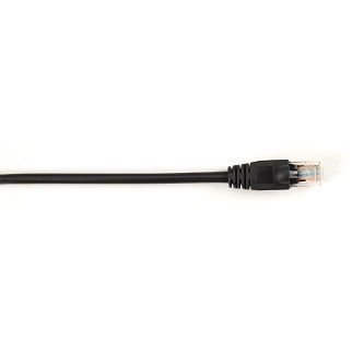 CAT5EPC-002-BK CAT5E SNAGLESS PATCH CABLE UTP PVC BK 2"