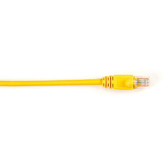 CAT5EPC-002-YL CAT5E SNAGLESS PATCH CABLE UTP PVC YL 2"