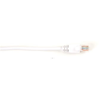 CAT5EPC-003-WH CAT5E SNAGLESS PATCH CABLE UTP PVC WH 3"