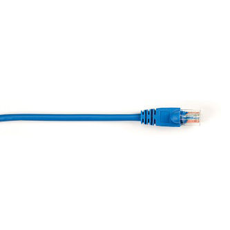 CAT5EPC-004-BL CAT5E SNAGLESS PATCH CABLE UTP PVC BL 4"