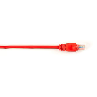 CAT5EPC-005-RD CAT5E SNAGLESS PATCH CABLE UTP PVC RD 5"