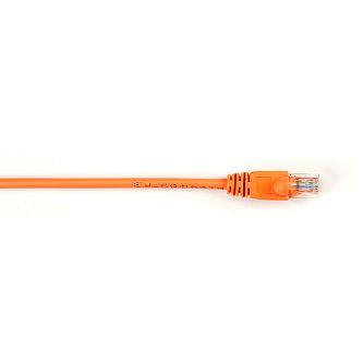 CAT5EPC-006-OR CAT5E SNAGLESS PATCH CABLE UTP PVC OR 6"