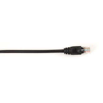 CAT5EPC-010-BK CAT5E SNAGLSS PATCH CABLE UTP PVC BK 10"