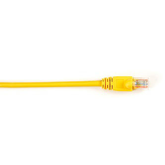 CAT5EPC-010-YL CAT5E SNAGLSS PATCH CABLE UTP PVC YL 10"