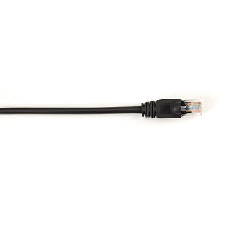 CAT5EPC-015-BK CAT5E SNAGLSS PATCH CABLE UTP PVC BK 15"