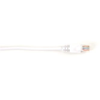 CAT5EPC-025-WH CAT5E SNAGLSS PATCH CABLE UTP PVC WH 25"