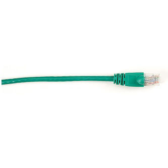 CAT6PC-001-GN CAT6 SNAGLESS PATCH CABLE UTP PVC GN 1"