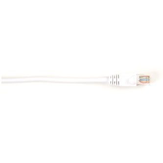 CAT6PC-001-WH CAT6 SNAGLESS PATCH CABLE UTP PVC WH 1"