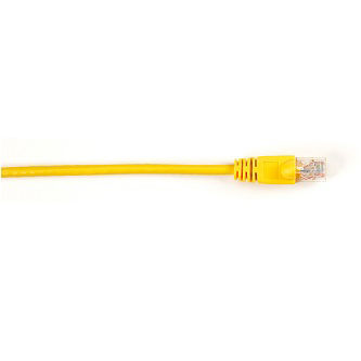 CAT6PC-002-YL CAT6 SNAGLESS PATCH CABLE UTP PVC YL 2"