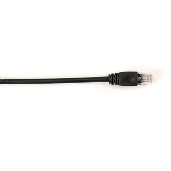 CAT6PC-006-BK CAT6 SNAGLESS PATCH CABLE UTP PVC BK 6"