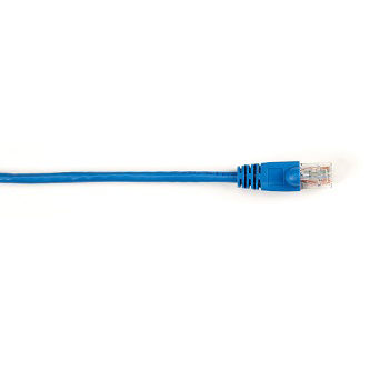 CAT6PC-006-BL-25PAK CAT6 SNG PATCH CABLE UTP PVC BL 6" 25P