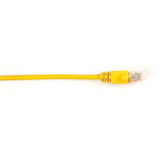 CAT6PC-007-YL CAT6 SNAGLESS PATCH CABLE UTP PVC YL 7"