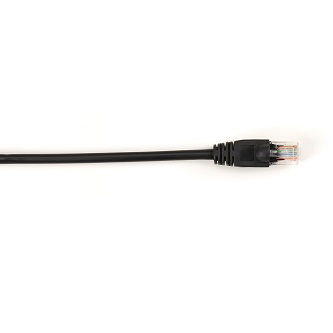 CAT6PC-010-BK CAT6 SNAGLESS PATCH CABLE UTP PVC BK 10"