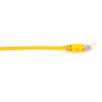 CAT6PC-010-YL CAT6 250-MHz Molded Snagless Patch 10ft