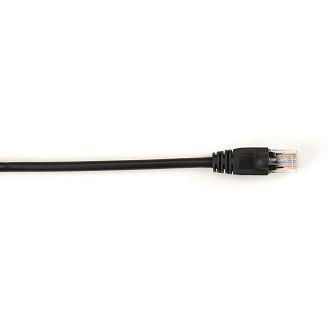 CAT6PC-015-BK-25PAK CAT6 SNG PATCH CABLE UTP PVC BK 15" 25P