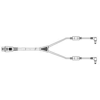 CBL-DC-523A1-01 2-WAY DC CABLE FOR PWR-BGA12V108W0WW ZEBRA EVM, DC YINCH LINE CORD FOR RUNNING TWO SAC-TC8X-4SCHG-01 BATTERY CHARGERS WITH A SINGLE LEVEL VI POWER SUPPLY PWR-BGA12V108W0WW, LEVEL VI REPLACEMENT FOR PWRS-14000-241R DC "Y" Line Cord for running two SAC-TC8X-4SCHG-01 battery chargers with a single Level VI power supply PWR-BGA12V108W0WW - Replacement for 25-85993-01R Cable,Assembly,Cable,2 WAY DC<br />CABLE ASSEMBLY 2 WAY DC<br />ZEBRA EVM/EMC, DC YINCH LINE CORD FOR RUNNING TWO SAC-TC8X-4SCHG-01 BATTERY CHARGERS WITH A SINGLE LEVEL VI POWER SUPPLY PWR-BGA12V108W0WW, LEVEL VI REPLACEMENT FOR PWRS-14000-241R