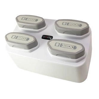 CRA-A274-P6 Code Reader Accessory for CR2700 Quad-Ba<br />CodeReader Accy CR2700 Quad-Bay PwrClips